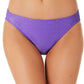 Calcinha de biquíni hipster com brilho metálico California Waves Junior, roxo