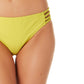 Biquíni California Waves Junior com tiras laterais hipster e maiô amarelo