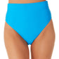Biquíni California Waves Junior com faixa e cintura alta, azul