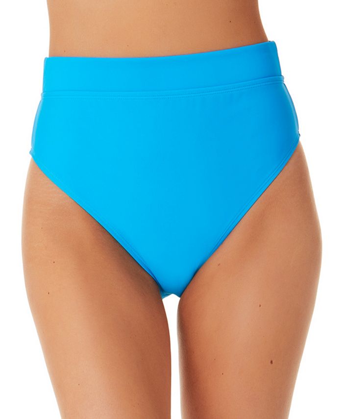 Biquíni California Waves Junior com faixa e cintura alta, azul