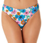 California Waves Feminino Sunsets Hipster Bottoms Maiô Branco Tamanho Grande