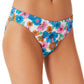 California Waves Feminino Sunsets Hipster Bottoms Maiô Branco Tamanho Grande