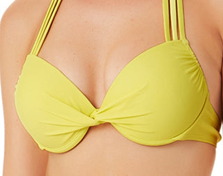 Biquíni com aro push-up California Waves Junior, amarelo