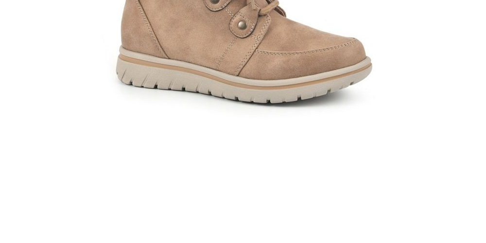 Botas Holly com cadarço White Mountain para mulheres, marrom, tamanho 10 M