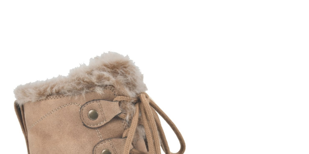 Botas Holly com cadarço White Mountain para mulheres, marrom, tamanho 10 M