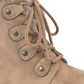 Botas Holly com cadarço White Mountain para mulheres, marrom, tamanho 10 M