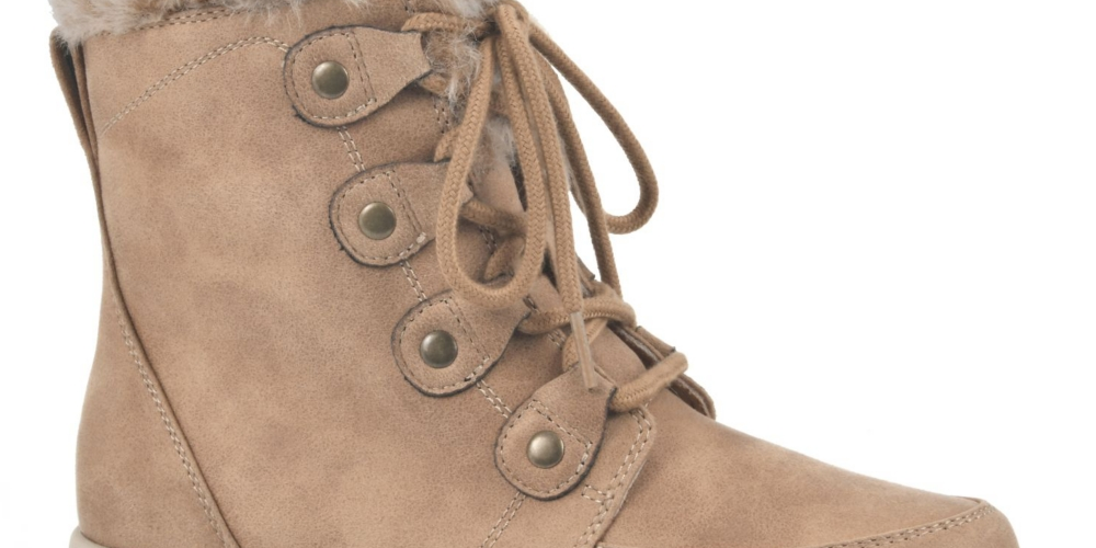 Botas Holly com cadarço White Mountain para mulheres, marrom, tamanho 10 M