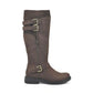 Botas altas femininas Mazed da White Mountain, marrom, tamanho 6 M