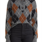 Polo Rails Shae Argyle em Heather Toffee Arglye tamanho grande