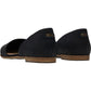 Sapatos baixos Toms Jutti D'orsay femininos, pretos, tamanho 10