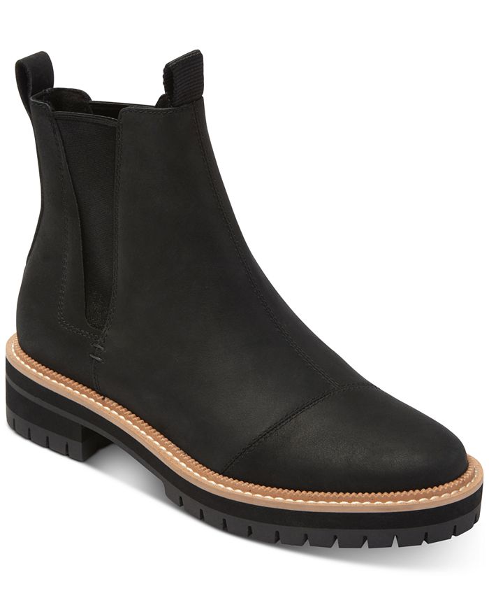 Bota Chelsea Dakota Feminina Toms Preta Tamanho 7,5