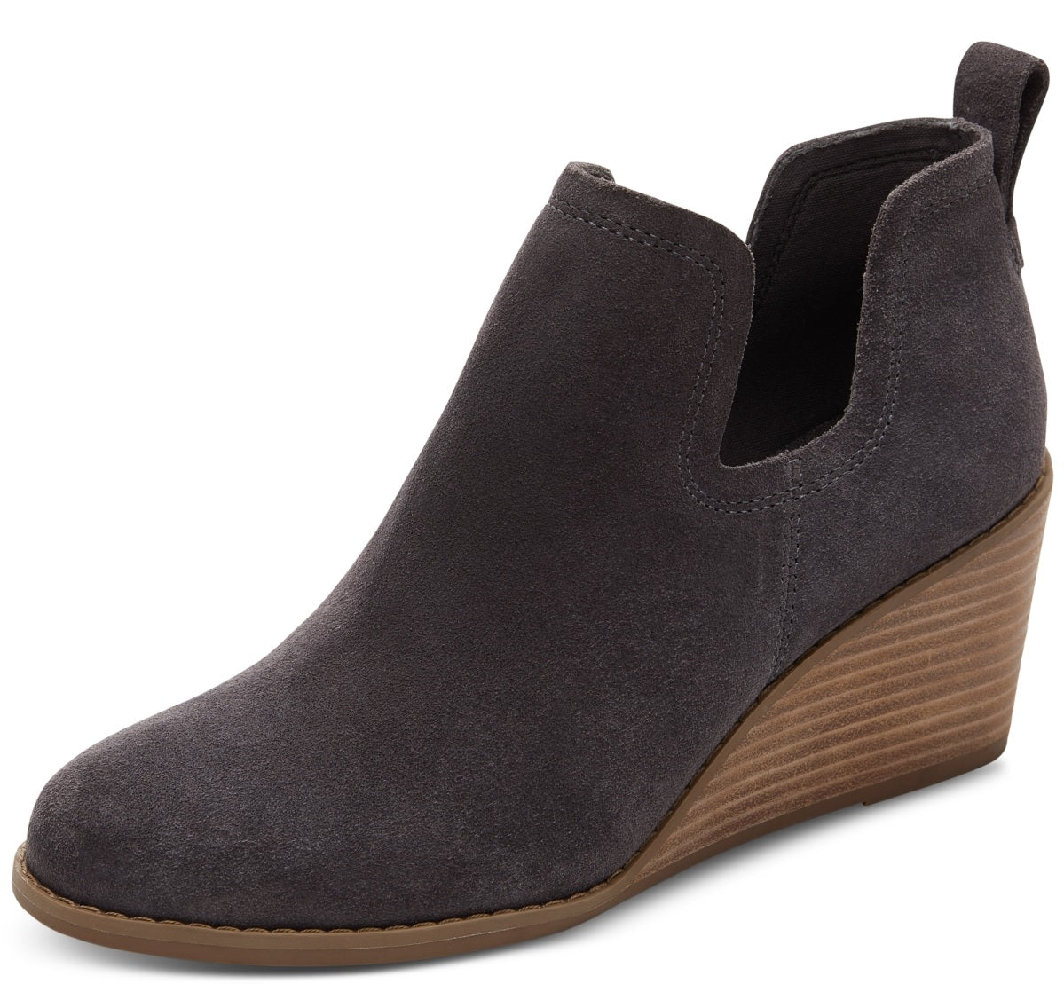 Bota Toms Kallie Wedge Feminina Cinza Tamanho 6M