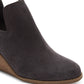 Bota Toms Kallie Wedge Feminina Cinza Tamanho 6M