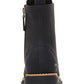 Bota Toms Alaya com cadarço feminina, preta, tamanho 8M