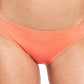 Calcinha de biquíni Roxy Junior's Beach Classics, laranja, tamanho M