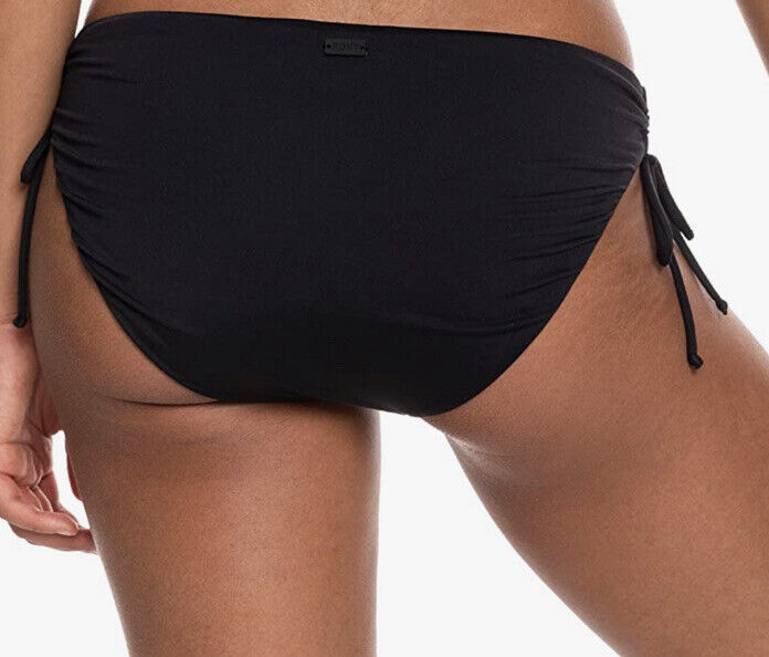 Maiô Roxy Feminino Solid Beach Classics Hipster Preto Tamanho Médio