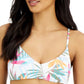 Top de biquíni Roxy Beach Classics feminino branco