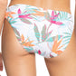Calcinha de biquíni hipster Roxy Beach Classics feminina, branca, tamanho X-S