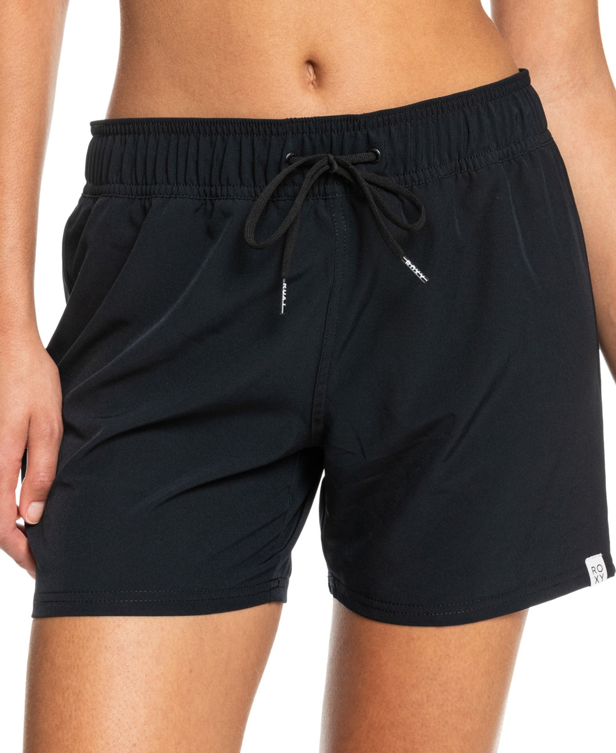 Maiô Roxy Junior's Sea Solid Board Shorts Preto Tamanho XX-G
