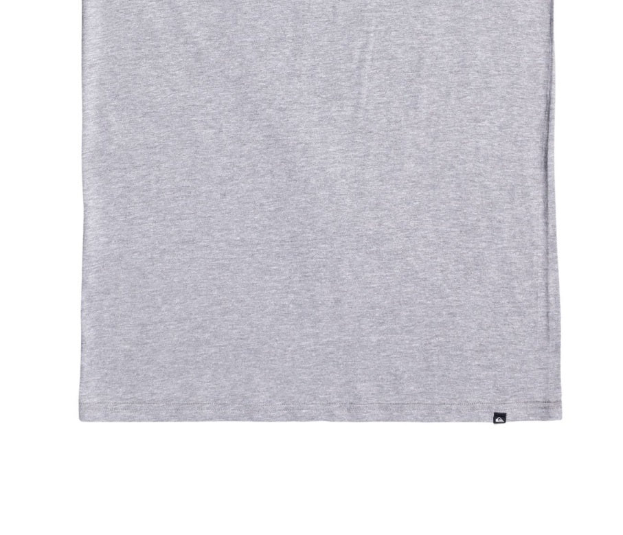 Camiseta Quiksilver Lined Up Masculina Cinza Tamanho XX-G