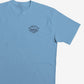 Camiseta Quiksilver Waterman Palm Wave Masculina Azul Tamanho P