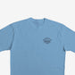 Camiseta Quiksilver Waterman Palm Wave Masculina Azul Tamanho XX-G