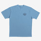Camiseta Quiksilver Waterman Palm Wave Masculina Azul Tamanho XX-G