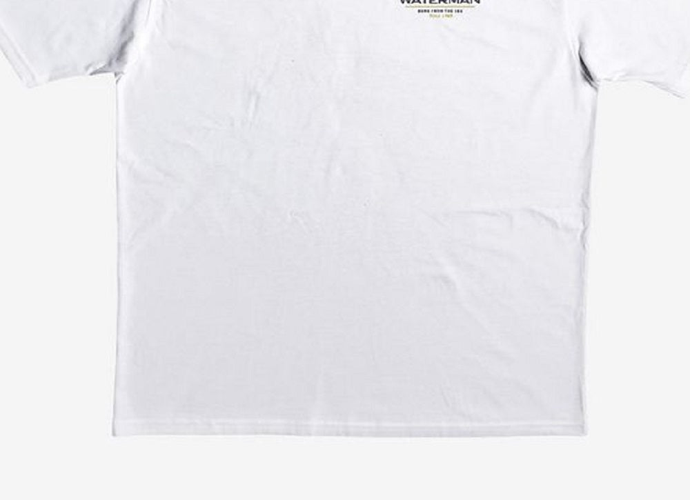 Camiseta Quiksilver Waterman Sailin' Seven Seas Masculina Branca Tamanho XX-G