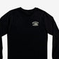 Camiseta masculina Quiksilver Waterman Bait Stealer, preta, tamanho pequeno