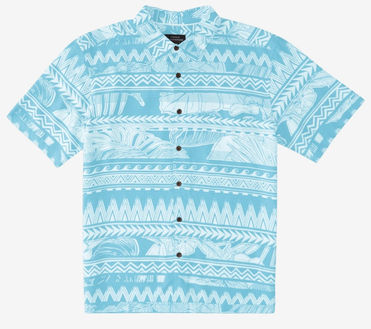 Camisa Quiksilver Waterman Tongs Slide Masculina Azul Tamanho P