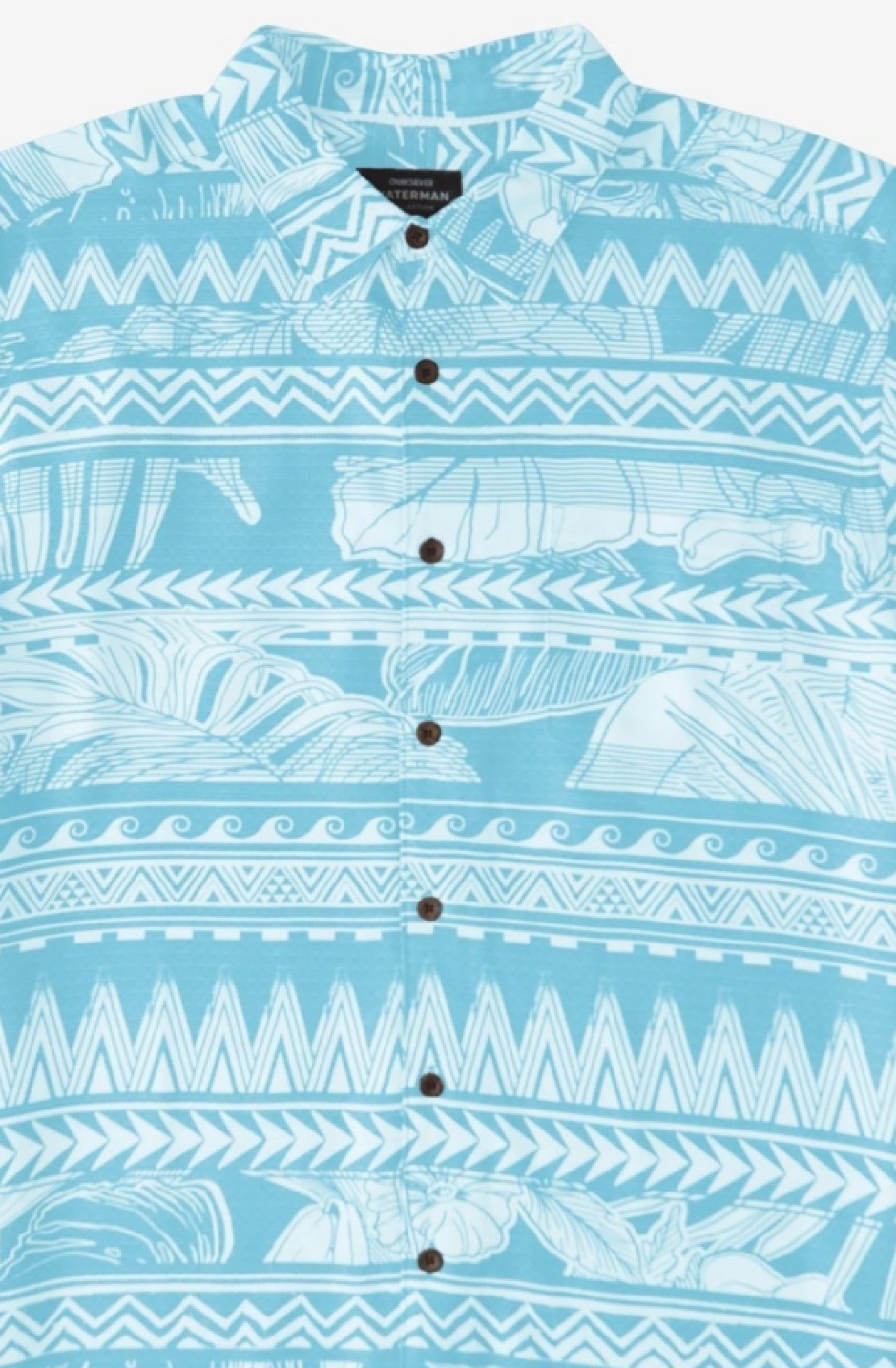 Camisa Quiksilver Waterman Tongs Slide Masculina Azul Tamanho P