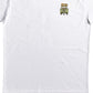 Camiseta Quiksilver Waterman Roads Less Traveled Screen Masculina Branca Tamanho X-G