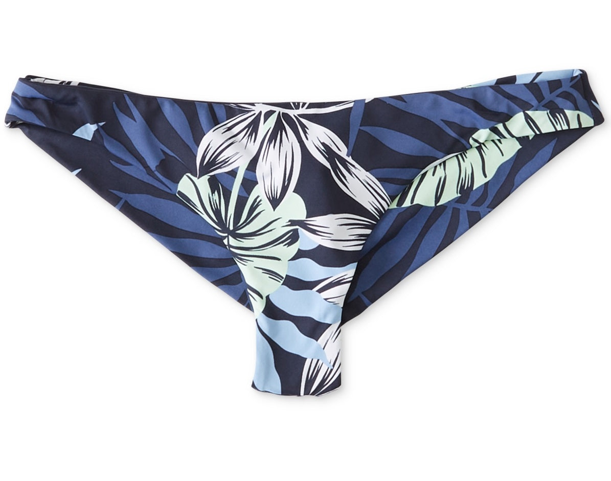 Calcinha de biquíni Roxy Beach Classics Tanga Feminina Azul Tamanho Médio