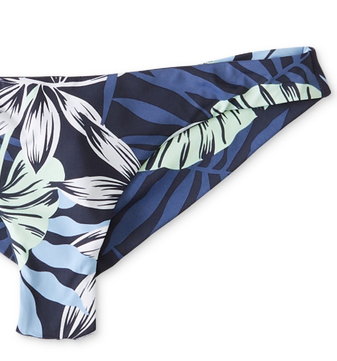 Calcinha de biquíni Roxy Beach Classics Tanga Feminina Azul Tamanho Médio