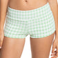 Maiô Roxy Junior's Check It Swim Shorts Verde Tamanho Pequeno