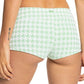 Maiô Roxy Junior's Check It Swim Shorts Verde Tamanho Pequeno