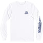 Camiseta Quiksilver Rolling Circle MU1 Masculina Branca Tamanho P
