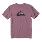 Camiseta Quiksilver Masculina Comp Logo Roxa Tamanho P