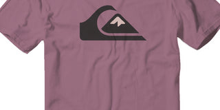 Camiseta Quiksilver Masculina Comp Logo Roxa Tamanho P