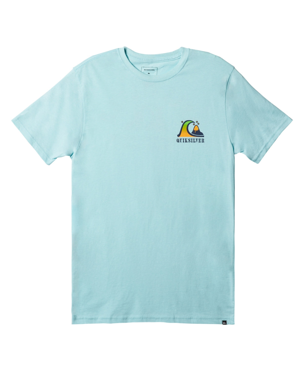 Camiseta gráfica masculina Quiksilver River Bend, azul, tamanho grande