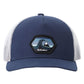 Boné Trucker Quiksilver Smooth Thinking Masculino Azul Tamanho Regular