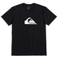 Camiseta masculina Quicksilver Comp Logo manga curta preta tamanho GG