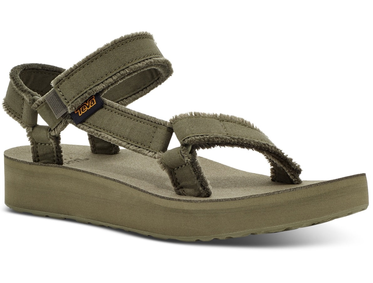 Sandália Teva Midform Universal Canvas Feminina Verde Tamanho 8