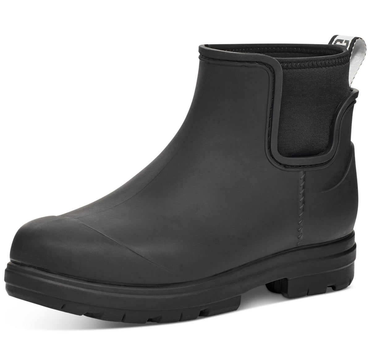 Bota de chuva impermeável UGG Droplet feminina, preta, tamanho 10 B