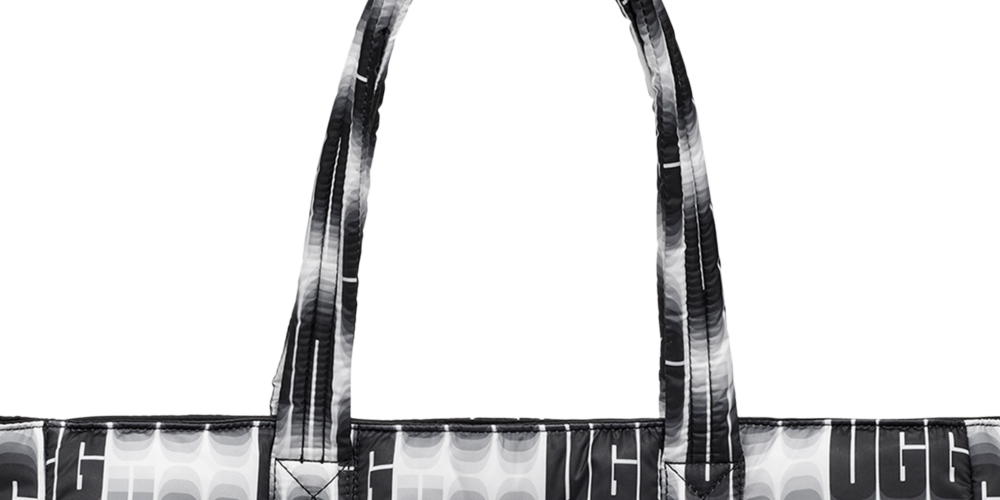 Bolsa tote feminina UGG Ellory Puff preta tamanho único