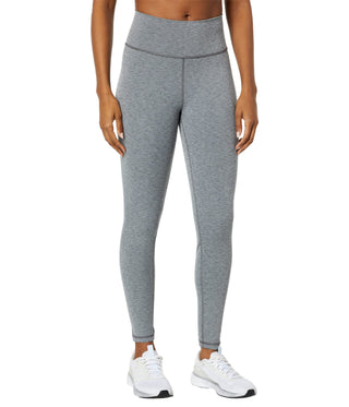 Calça legging de treino adidas Optime cinza escuro mesclada feminina tamanho X-S