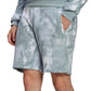 Shorts de moletom adidas Adicolor Essential Tie Dye Masculino Cinza Tamanho Médio