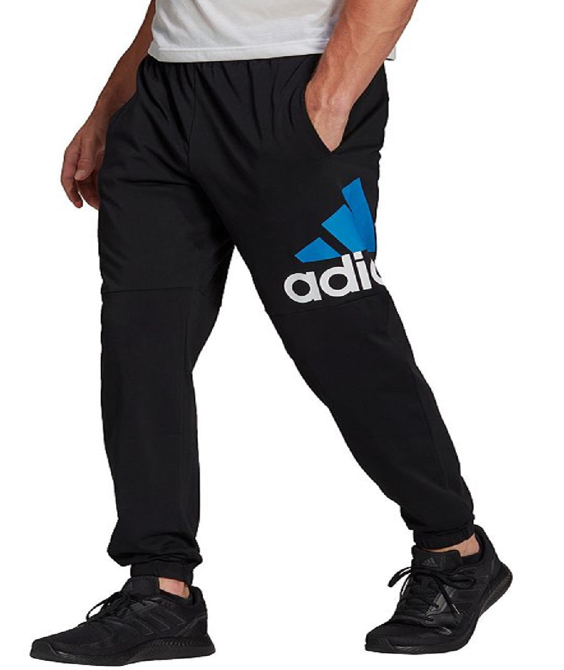 Calça Adidas Essential Logo Masculina Preta Tamanho XXG