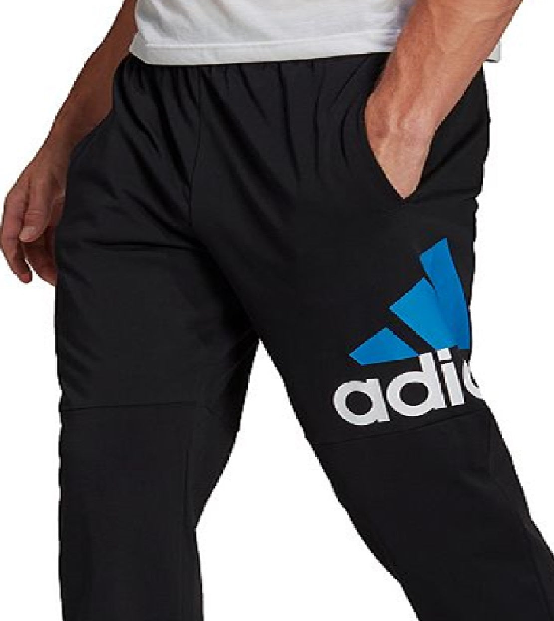 Calça Adidas Essential Logo Masculina Preta Tamanho XXG