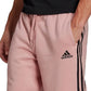 Shorts Adidas Masculino 3 Stripes 10 Fleece Rosa Tamanho GG
